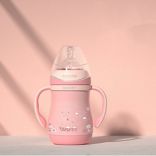 Stainless Steel Milk Baby Bottle. 