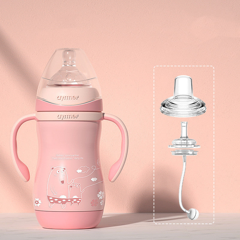 Stainless Steel Milk Baby Bottle.  