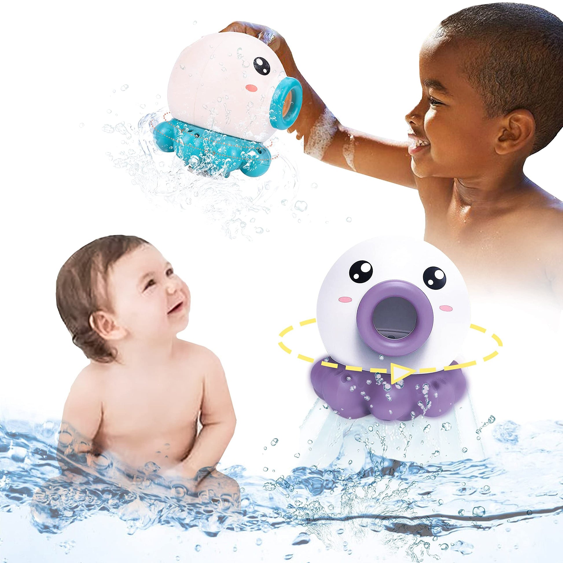 Octopus Fountain Bath Toy Water Jet