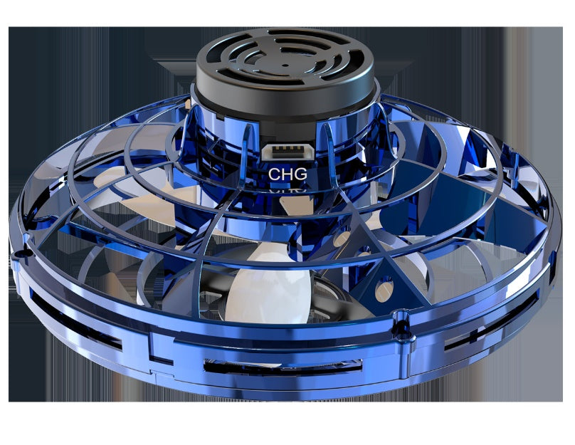 Mini Fingertip Gyro Toy Drone LED UFO Kids