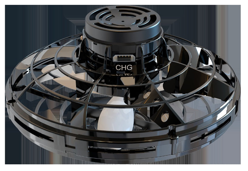 Mini Fingertip Gyro Toy Drone LED UFO Kids